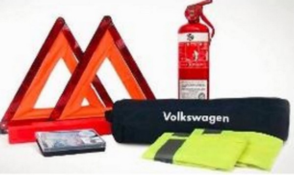 Kit de seguridad Volkswagen con extintor