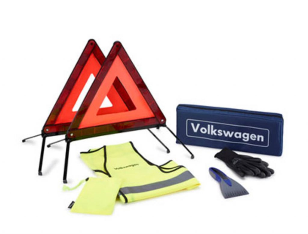 Kit de seguridad Volkswagen con extintor